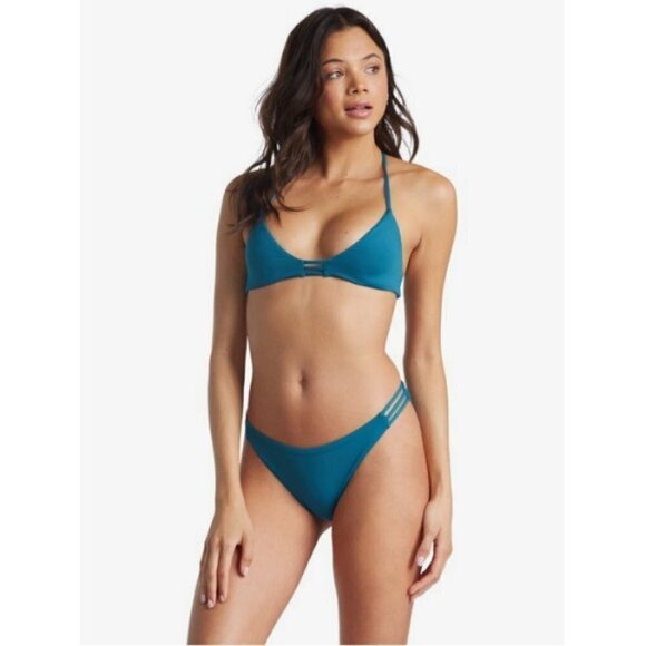 💕ROXY💕 Beach Classics Bikini Set ~ Ink Blue - Picture 6 of 16
